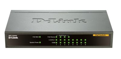 D-LINK DES-1008PA SWITCH DESKTOP 8 PORTE 10/100 MBPS