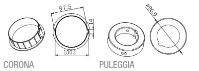 CAME 001YK9101 TONDO102X2mm