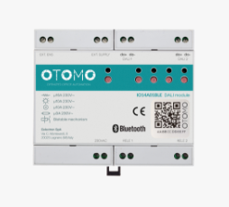 EELECTRON IO14A01BLE DALI module 2 channels x 8 ECG Broadcast Integrated Circadian Cycle — 230Vac power supply