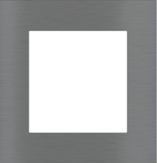 EKINEX EK-SQS-GBS Surface plate (71 and 20Venti ) square titanium color