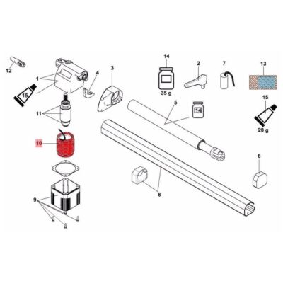 FAAC RICAMBI 746030 STATORE 412-BAT 230V