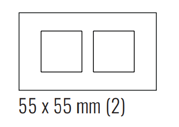 EKINEX EK-S2P-FNI Surface plate (71 and 20Venti ) rectangular ingo black colour