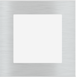 EKINEX EK-DQG-GBQ Deep plate (FF and 71 and 20Venti) square - METAL (ALUMINIUM) aluminum