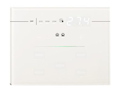 EELECTRON 9025GT307L01-R VETRO SERIE LINE - RGB - DISPLAY RESIDENZIALE - BIANCO