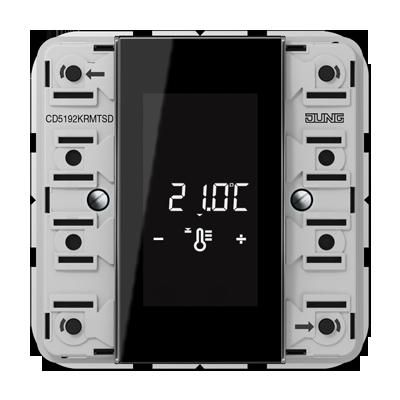 JUNG CD5192KRMTSD RCD compact KNX environmental controller module 2 channels - for complete button group - 2 channels - n. item: CD 502 TSA ..