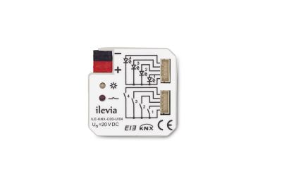 ILEVIA KNX ILE-KNX-C00-UI04 Interfaccia universale KNX, 4 Ingressi / 4 Uscite