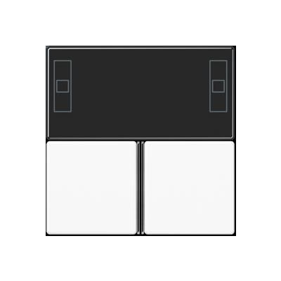 JUNG A4093TSAWW Copritasti per controller ambientale KNX compatto- mod. AS+A500+A creation- bianco alpino