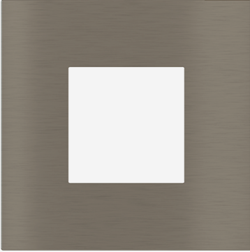 EKINEX EK-SQP-GBR Surface plate (71 and 20Venti ) square nickel colour