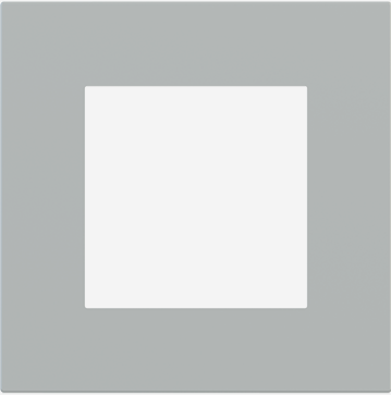 EKINEX EK-SQG-FGE Surface plate (71 and 20Venti ) square Ephesus gray colour