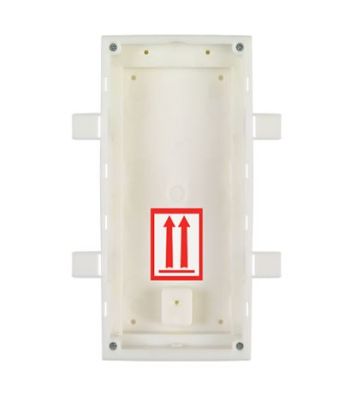 2N 9155015 flush mount installation box for 2 modules 