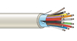 ARITECH ANTINTRUSIONE WC4112FN Cavo schermato antifiamma CEI-UNEL 36762 C-4 - 2x0,75+10x0,22