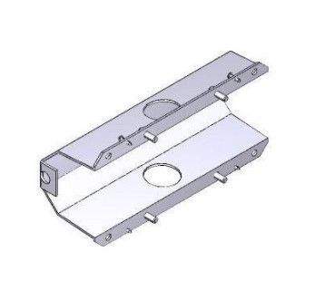 CAME-RICAMBI 119RIG132 FLANGIA AGGANCIO ASTA Ø 100 GARD 8