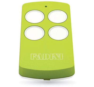 FADINI 5313GL Telecomando rolling code 4 canali VIX 53/4 TR, 868MHz - Colore verde lime