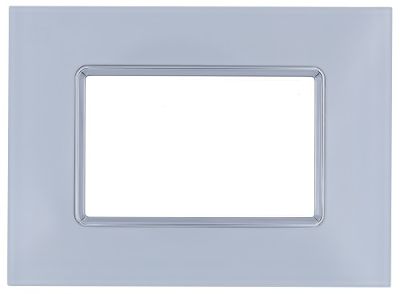 MAPAM 8003BL-1 Art 8003BL-1 3P White Glass Plate