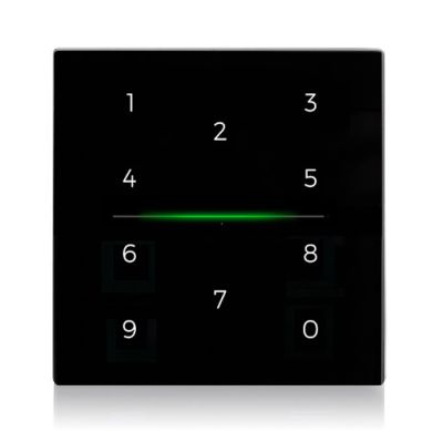 EELECTRON 9025GKP10L3 GLASS COVER BLACK UTDOOR 9025 NUMERIC KEYPAD KNX