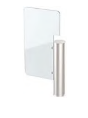 NICE TURNSTILES AHGS Motorized door - AISI 304 brushed stainless steel