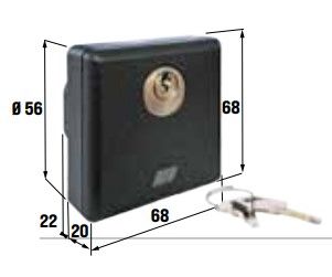 RIB ACG1054S BUILT-IN S18 SELECTOR (NO+NC)