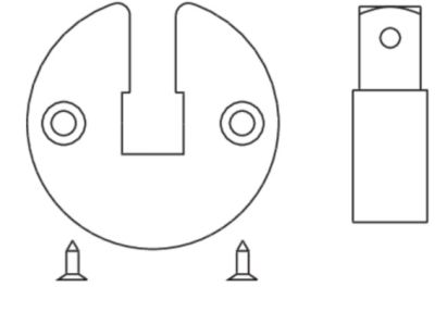 CAME 001YM0101 INSERTO SICUREZZA Q10 PER MO 4