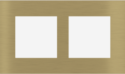 EKINEX EK-S2P-GBB Rectangular surface plate (71 and 20Venti ) in brass colour