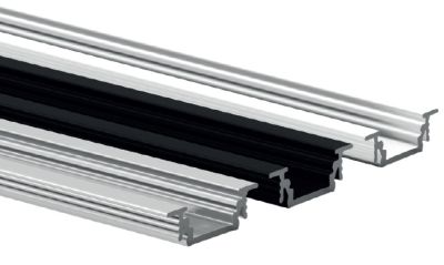 LEDCO PR200 RECESSED PROFILE 10 MM. 2 M. ANODIZED