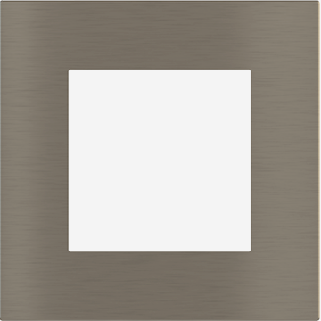 EKINEX EK-SQG-GBR Surface plate (71 and 20Venti ) square nickel colour