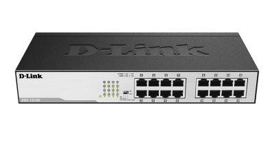 D-LINK DGS-1016D SWITCH 16 PT GIGABIT 10/100/1000