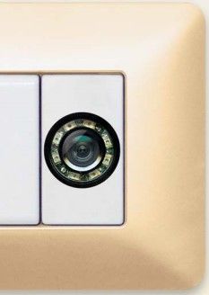 MICROTEL SPY IR VMIDB SPY IR BUILT-IN COLOR CAMERA 8 LEDIR - VIMAR I