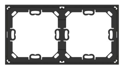 EKINEX EK-A71 Adattatore per placca doppia per cornice Form o Flank