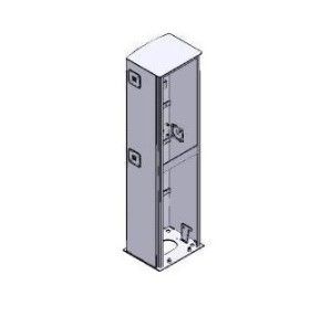 CAME-RICAMBI 119RIG228 GARD BARRIER CABINET 3.25-4m