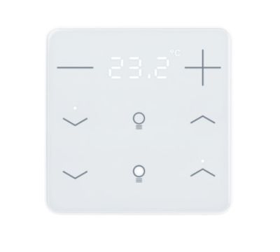 ELSNER 71170 KNX eTR 205/206 Light Temperature and light control button, white