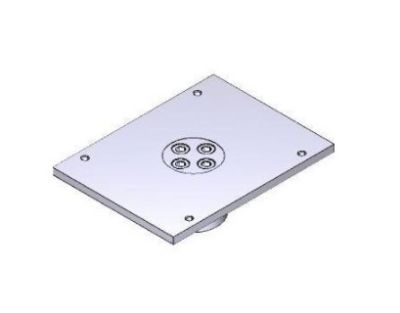 CAME-RICAMBI 119RIG112 SHAFT MOUNTING PLATE - G12000