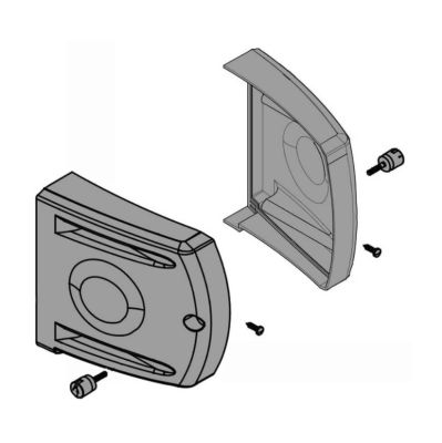 CAME-RICAMBI 119RID359 TAPPI LATERALI FE40 STANDARD-VELOCE