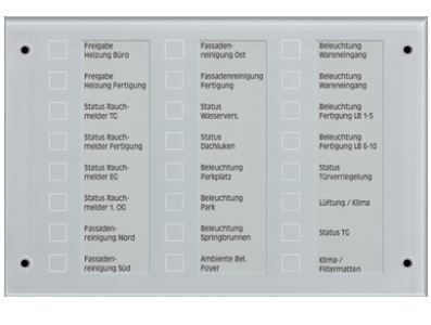 JUNG MBT2424 Pannello di segnalazione e comando KNX