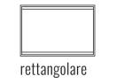 EKINEX EK-FOR-GBQ Cornice FF Form rettangolare Metallo Alluminio