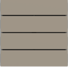 EKINEX EK-TRO-FCO Kit of 4 horizontal rectangular FF (Form/Flank/NF) keys