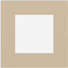 EKINEX EK-SQG-FBL Placca Surface (71 e 20Venti ) quadrata colore beige luxor