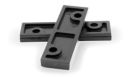 TSEC CLH-1D ABS spacers - thickness 5mm - pack of 8 pcs.