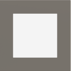 EKINEX EK-SQS-FGL Placca Surface (71 e 20Venti ) quadrata colore grigio londra