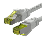 WP RACK WPC-PAT-6ASF010 CAT 6A S-FTP PIMF PATCH CABLE 1m LS0H GREY