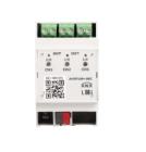 LINGG-JANKE "79236 / 79236SEC" AH3F16H-SEC Attuatore di commutazione KNX Secure 3 volte, funzionamento manuale