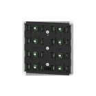 EKINEX EK-ED2-TP-BG-NFW 4-channel pushbutton 'NF white background version - green/blue LEDs