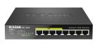 D-LINK DGS-1008P 8-PORT 10/100/1000P DESKTOP SWITCH