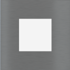 EKINEX EK-SQP-GBS Placca Surface (71 e 20Venti ) quadrata colore titanio