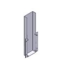 CAME-RICAMBI 119RIG044 60X40 RECTANGULAR ROD ATTACHMENT FLANGE