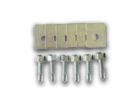 ABTECNO APE-511/0060 ACCESSORIES FOR FIXING THE PVC RACK WITH 6 CONNECTIONS FOR 1 MT OF CREM. (MINIMUM QUANTITY 10 PCS)