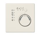 JUNG LS2178 KNX room thermostat with integrated bus coupler and white temperature value adjustment knob