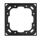 EKINEX EK-TAQE-1-NF Adapter for mounting a square plate without frame ('NF/Deep version)