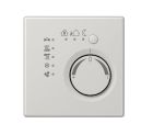 JUNG LS2178TSLG Termostato per ambienti KNX con accoppiatore bus integrato e interfaccia pulsanti 4 canali- grigio