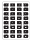 EELECTRON 9025ISF-3 9025 PULSANTE CAPACITIVO KNX, NERO  ISET ICONE - F - 32 ICONE