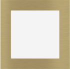 EKINEX EK-PQG-GBB Placca FF/71 (Form/Flank/NF) quadrata in METALLO (ALLUMINIO) - 1 finestra